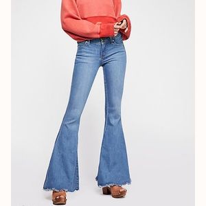 Free People Super Flare Jeans